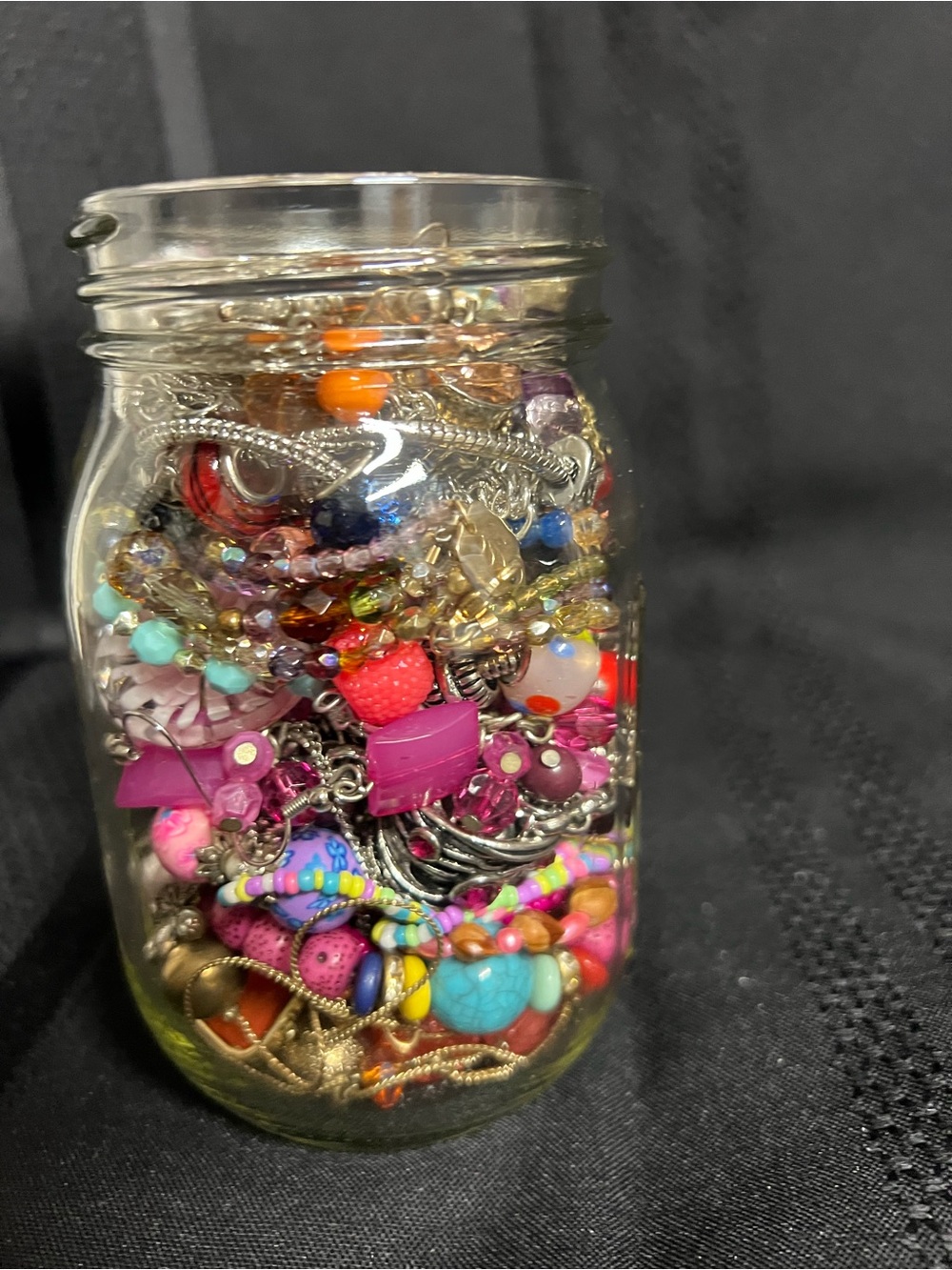 Mixed Pink Multicolor Women’s Beaded Jewelry Collection
